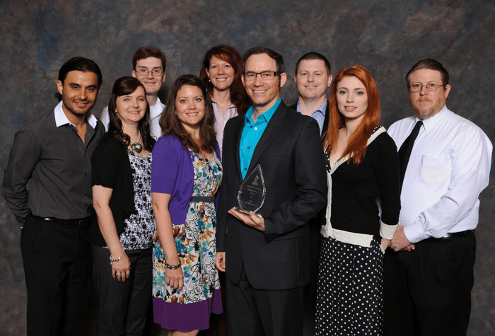 fairmarketing Group Photo at 2013 BBB Awards